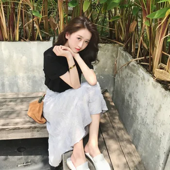 2019 Summer Women Skirt Set Pullover Short Sleeves Brick Red Tops Knee-length Fairy Skirts Fashion 2 Piece Set Women Brief
2019 Summer Women Skirt Set Pullover Short Sleeves Brick Red Tops Knee-length Fairy Skirts Fashion 2 Piece Set Women Brief