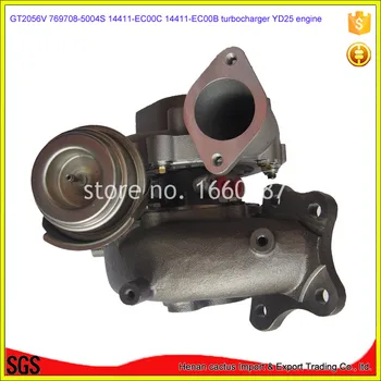 Stock item GT2056V turbo 767720-0004 14411EB70C 769708-0003 769708-5004S turbocharger For Navara Pathfinder YD25DDTi YD25
Stock item GT2056V turbo 767720-0004 14411EB70C 769708-0003 769708-5004S turbocharger For Navara Pathfinder YD25DDTi YD25