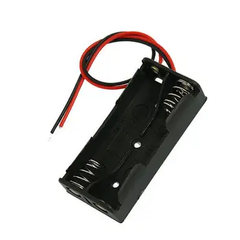 100PCS/LOT 2AAA 3V Battery Case Holder Storage Plastic Box Clip With Wire Leads
100PCS/LOT 2AAA 3V Battery Case Holder Storage Plastic Box Clip With Wire Leads