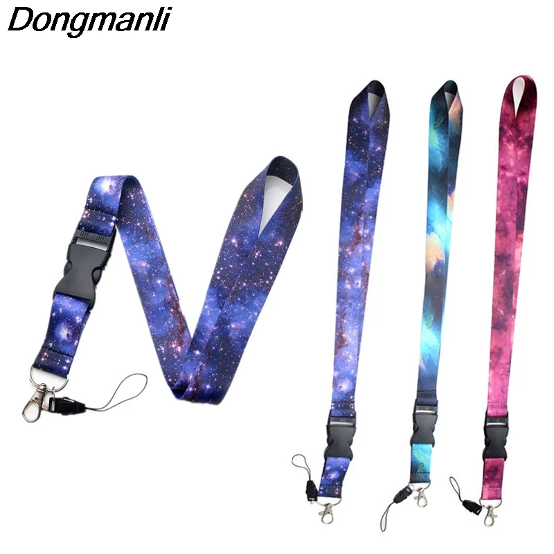 DMLSKY Fashion Starry Sky Printed keychains for women Lanyard for key badge ID Mobile Phone Rope Lanyards Neck Straps M2338
DMLSKY Fashion Starry Sky Printed keychains for women Lanyard for key badge ID Mobile Phone Rope Lanyards Neck Straps M2338