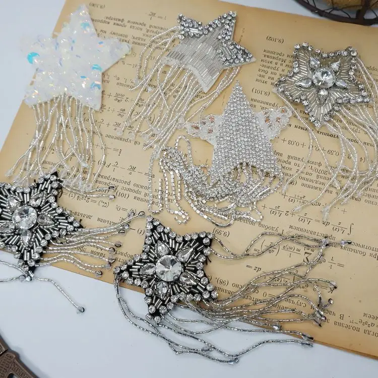 stars hanging beads rhinestone cloth stickers DIY brooch jewelry shoulder flower bag sweater coat decorative
stars hanging beads rhinestone cloth stickers DIY brooch jewelry shoulder flower bag sweater coat decorative