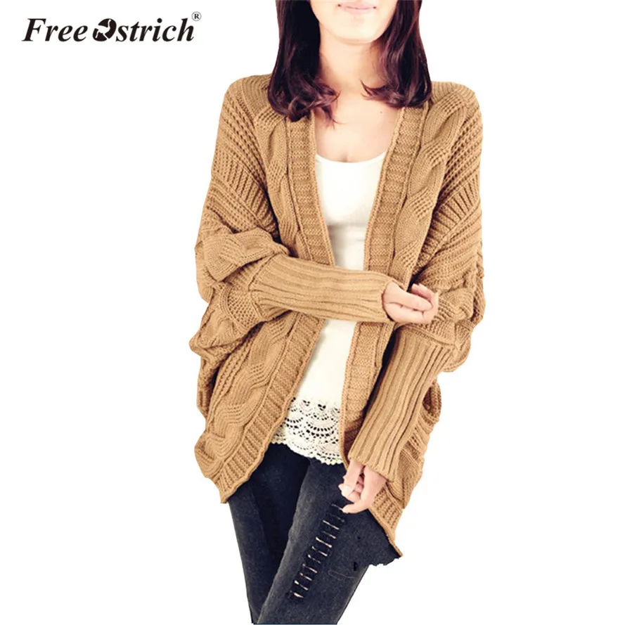 Free Ostrich 2019 Autumn Winter Knitted Cardigans Coat Women Long Sleeve Batwing Poncho Sweater Crochet Cardigan Oct2032
Free Ostrich 2019 Autumn Winter Knitted Cardigans Coat Women Long Sleeve Batwing Poncho Sweater Crochet Cardigan Oct2032