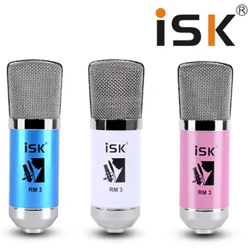 Top quality ISK RM-3 Condenser microphone network K song microphone Broadcasting Recording Condenser Microphones
Top quality ISK RM-3 Condenser microphone network K song microphone Broadcasting Recording Condenser Microphones