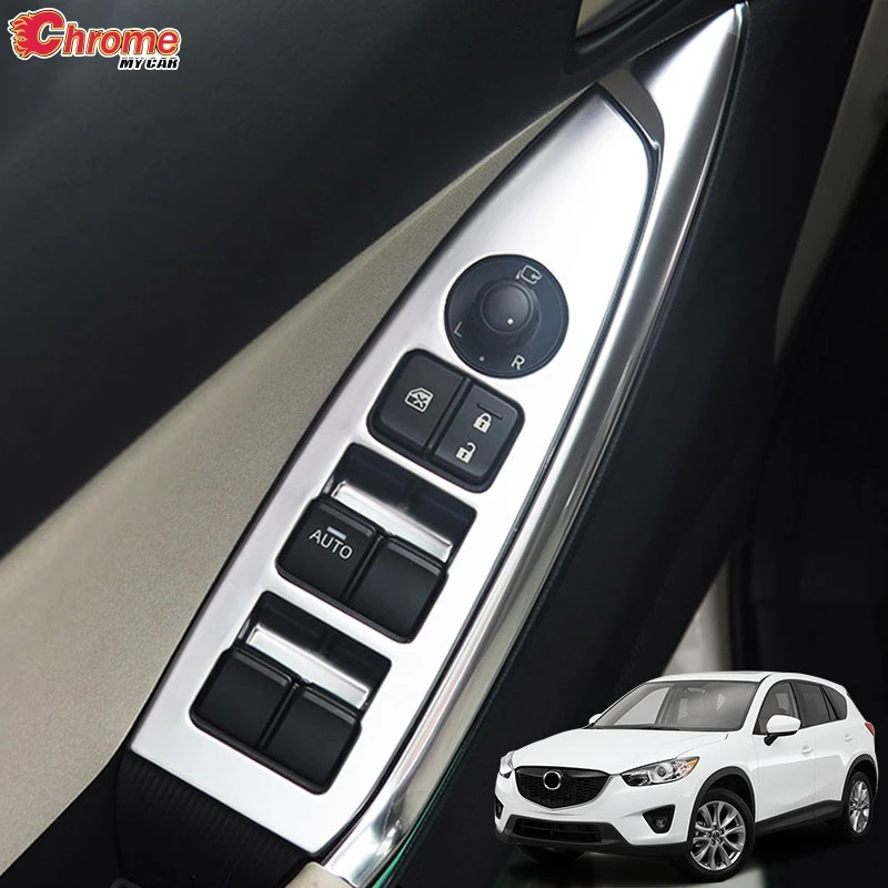 For Mazda CX-5 CX5 KE 2012 2013 2014 2015 2016 Chrome Door Window Switch Button Panel Cover Trim Molding Decoration Car Styling
For Mazda CX-5 CX5 KE 2012 2013 2014 2015 2016 Chrome Door Window Switch Button Panel Cover Trim Molding Decoration Car Styling