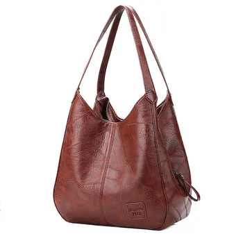 Vintage Women Shoulder Bags Designers Fashion Practical Multi-pocket Handbags Ladies Solid Large Capacity Hand Bags Female Sac
Vintage Women Shoulder Bags Designers Fashion Practical Multi-pocket Handbags Ladies Solid Large Capacity Hand Bags Female Sac