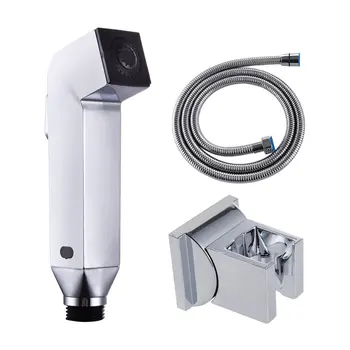 Square Chrome Hand-held Toilet Bidet Spray Shattaf Sprayer Head Shattaf Shower with shower hose and holder shower sprayer set
Square Chrome Hand-held Toilet Bidet Spray Shattaf Sprayer Head Shattaf Shower with shower hose and holder shower sprayer set