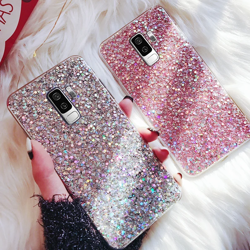 Bling Glitter Phone Case For Samsung Galaxy S7 Edge S8 S9 S10E Note 5 8 9 M10 M20 A8S A3 A5 A7 2017 A6 A8 Plus A9 2018 Soft Capa
Bling Glitter Phone Case For Samsung Galaxy S7 Edge S8 S9 S10E Note 5 8 9 M10 M20 A8S A3 A5 A7 2017 A6 A8 Plus A9 2018 Soft Capa