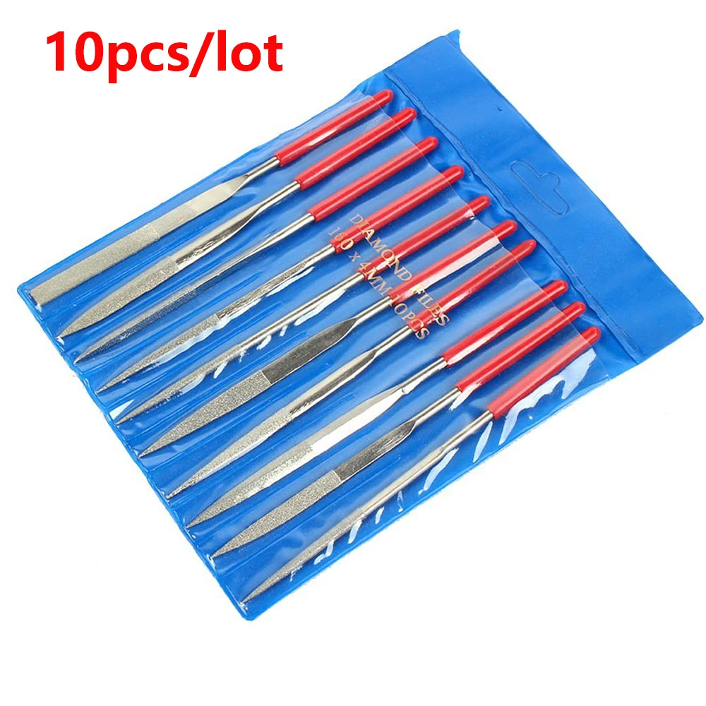 10Pcs/set 160mm Diamond Needle File Set Metal Red Glass Handy Tools Wood Carving Craft Lapidary Ceramic Set Tool Files
10Pcs/set 160mm Diamond Needle File Set Metal Red Glass Handy Tools Wood Carving Craft Lapidary Ceramic Set Tool Files