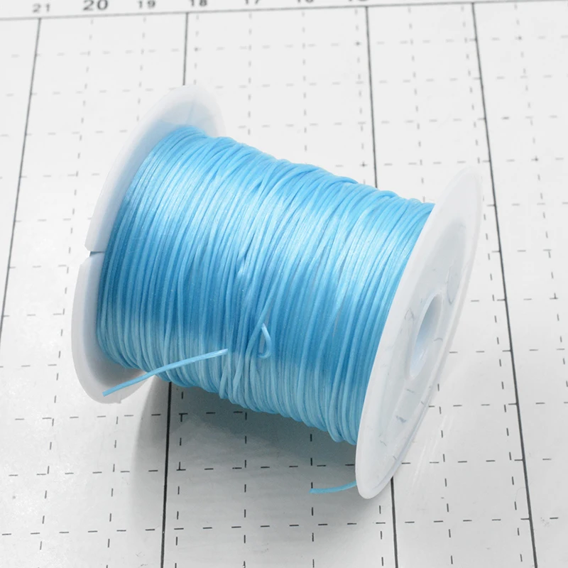 Sky Blue 10M/Roll Colorful Stretchy Elastic Rope Cord Crystal String for Jewelry Making Beading Bracelet Wire Thread Rope
Sky Blue 10M/Roll Colorful Stretchy Elastic Rope Cord Crystal String for Jewelry Making Beading Bracelet Wire Thread Rope