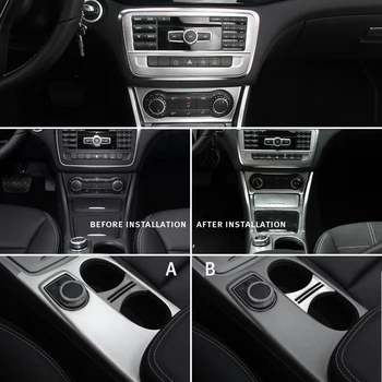 For Mercedes Benz A CLA GLA Class W176 X156 C117 Car Water Cup Holder Frame Decal Cover Trim Sticker Accessories Car Styling
For Mercedes Benz A CLA GLA Class W176 X156 C117 Car Water Cup Holder Frame Decal Cover Trim Sticker Accessories Car Styling