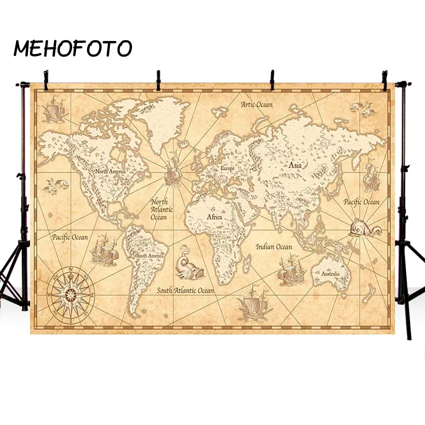 MEHOFOTO Treasure Photography Backdrops Travel Map Birthday Decor Backdrop Pictures Treasure Hunt Party Banner Photo Background
MEHOFOTO Treasure Photography Backdrops Travel Map Birthday Decor Backdrop Pictures Treasure Hunt Party Banner Photo Background