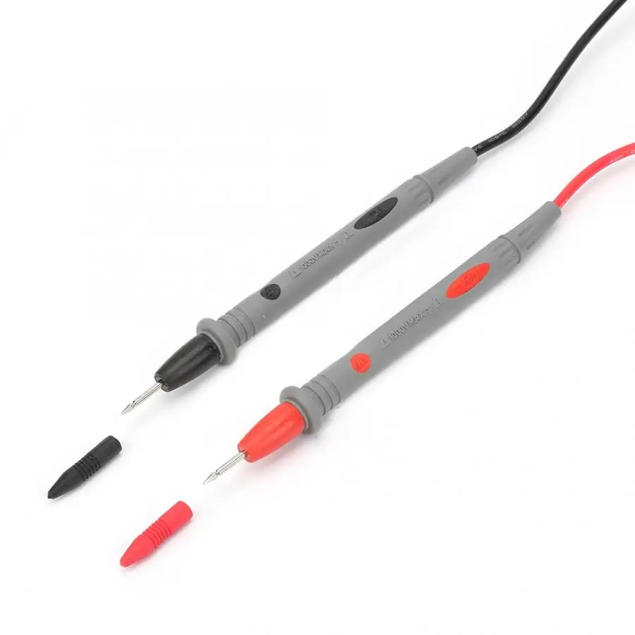 1 Pair Gray High Sensitivity Digital Multimeter Test Probe Pen Test Lead 10A 1000V Multimeter Parts Accessories
1 Pair Gray High Sensitivity Digital Multimeter Test Probe Pen Test Lead 10A 1000V Multimeter Parts Accessories