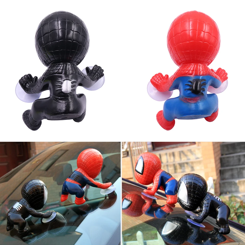 2 Color 12cm Car Interior Decoration Spider Man Toy Climbing Spiderman Window Sucker for Spider-Man Hanging Ornament
2 Color 12cm Car Interior Decoration Spider Man Toy Climbing Spiderman Window Sucker for Spider-Man Hanging Ornament