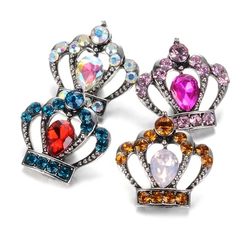 2019 Newest Gingersnaps Jewelry 4 Colors Crown Shape 18mm Vocheng Snap Charms Interchangeable Jewelry Snap Button Vn-2004
2019 Newest Gingersnaps Jewelry 4 Colors Crown Shape 18mm Vocheng Snap Charms Interchangeable Jewelry Snap Button Vn-2004