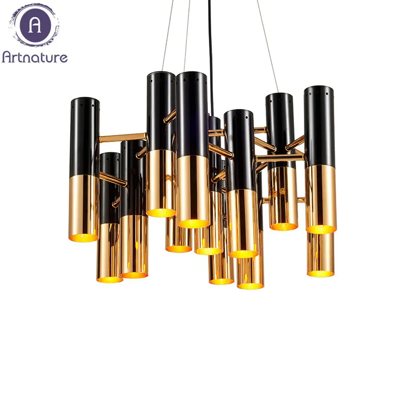 High Quality Modern Black Gold Led Pendant light for office bar hotels clubs livingroom bedroom High Quality Modern Black Gold Led Pendant light for office bar hotels clubs livingroom bedroom<br><br>Aliexpress