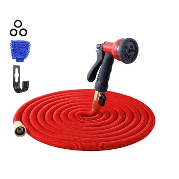 Magic Garden Expandable Hose with brass connectors High Pressure Plastic Expanding Flexible Water Hoses
Magic Garden Expandable Hose with brass connectors High Pressure Plastic Expanding Flexible Water Hoses