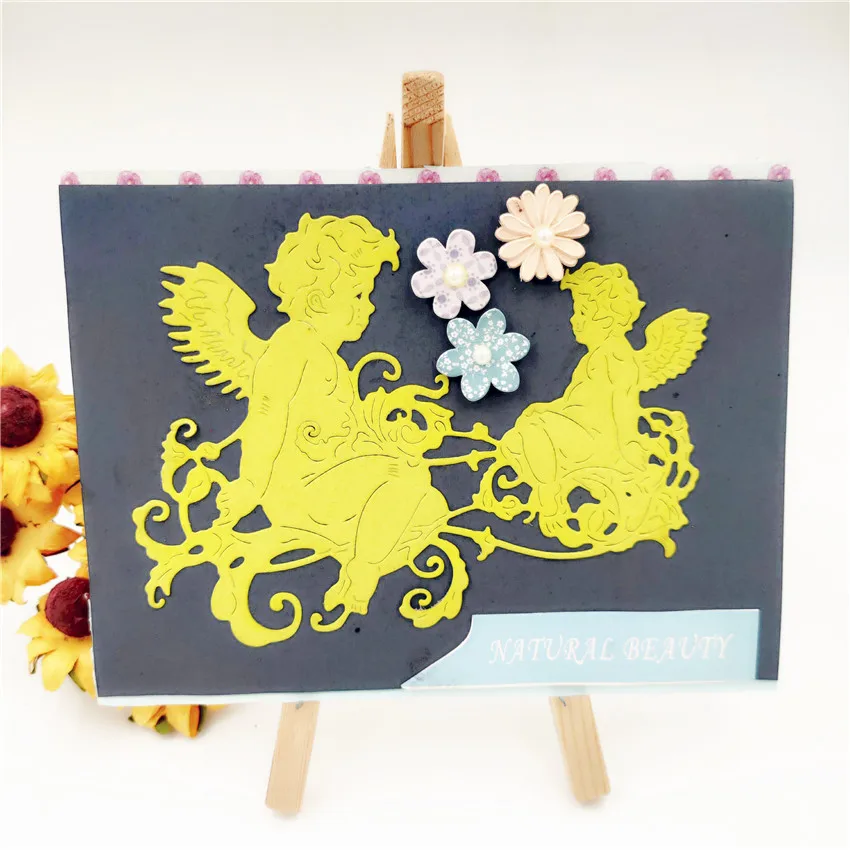 Lovely Cute Angel Metal Cutting Dies for DIY Scrapbooking Photo Album Embossing Folder Paper Maker Template Decor Stencil Crafts
Lovely Cute Angel Metal Cutting Dies for DIY Scrapbooking Photo Album Embossing Folder Paper Maker Template Decor Stencil Crafts