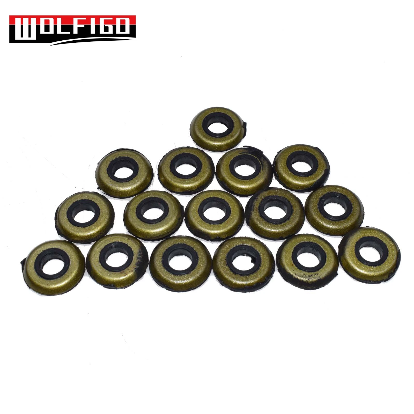 WOLFIGO 1 PC / 10 PCS / 16PCS Engine Valve Cover Bolt O-Ring Grommet for Lexus GS400 LS430 90210-07001,JG18825
WOLFIGO 1 PC / 10 PCS / 16PCS Engine Valve Cover Bolt O-Ring Grommet for Lexus GS400 LS430 90210-07001,JG18825
