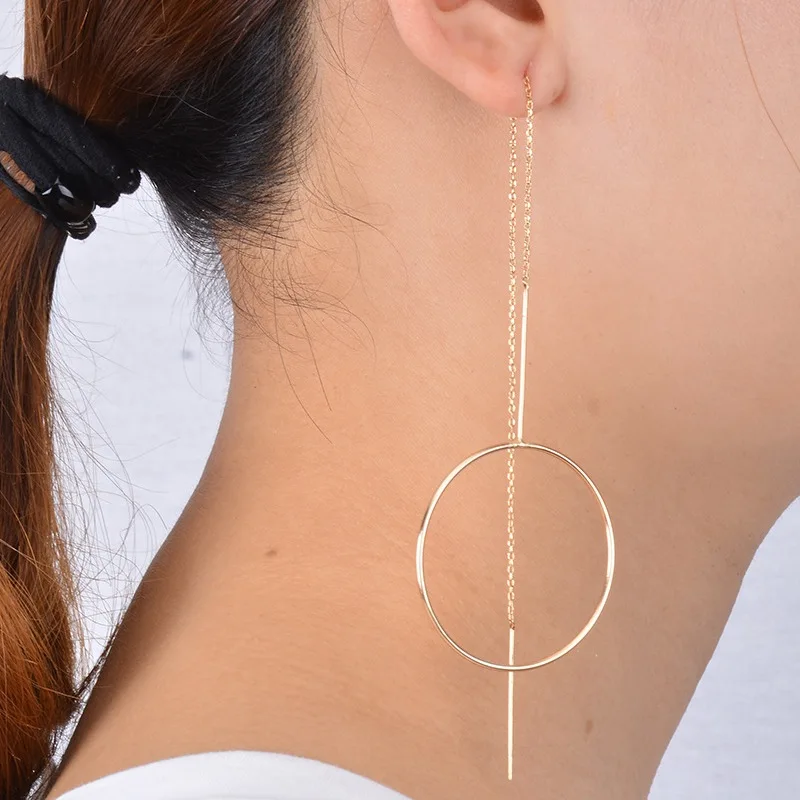 2016 New Arrival Gold Silver Plated Geometric Women Earrings Big Round Cute Stud Earrings For Women Girl
2016 New Arrival Gold Silver Plated Geometric Women Earrings Big Round Cute Stud Earrings For Women Girl