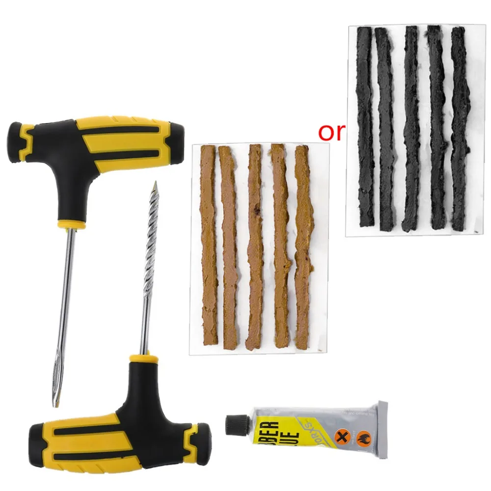 8pcs /Set Car Motorbike Bike Auto Tubeless Tire Repair Kit Tyre Puncture Plug Auto Motorcycle tire repair tools C45
8pcs /Set Car Motorbike Bike Auto Tubeless Tire Repair Kit Tyre Puncture Plug Auto Motorcycle tire repair tools C45