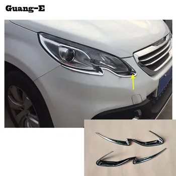 Car body front Light lamp detector frame stick ABS Chrome cover trim parts 2pcs For Peugeot 2008 2014 2015 2016 2017
Car body front Light lamp detector frame stick ABS Chrome cover trim parts 2pcs For Peugeot 2008 2014 2015 2016 2017