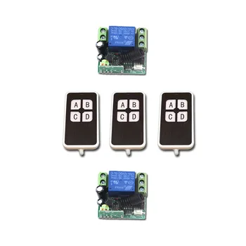 New Item DC12V Mini RF Wireless Remote Control Switch 3pcsTransmitter 1CH Relay Switches with 2pcs Receiver Hot Sales
New Item DC12V Mini RF Wireless Remote Control Switch 3pcsTransmitter 1CH Relay Switches with 2pcs Receiver Hot Sales