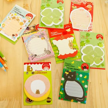 2pcs/lot Fresh forest animal memo pad Cute cartoon note Flags Sticky Notepads Stationery School supplies GT359
2pcs/lot Fresh forest animal memo pad Cute cartoon note Flags Sticky Notepads Stationery School supplies GT359