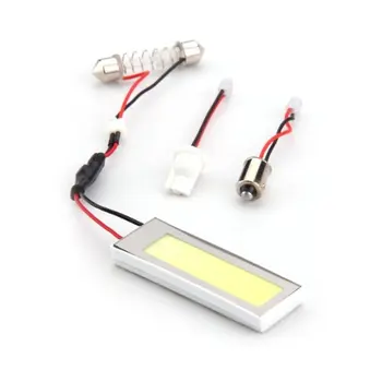 10x) Lichtpanel 36 COB LED Panel Wei DC 12V 2.5W +Soffitte Modul +T10 +BA9S Adapter
10x) Lichtpanel 36 COB LED Panel Wei DC 12V 2.5W +Soffitte Modul +T10 +BA9S Adapter