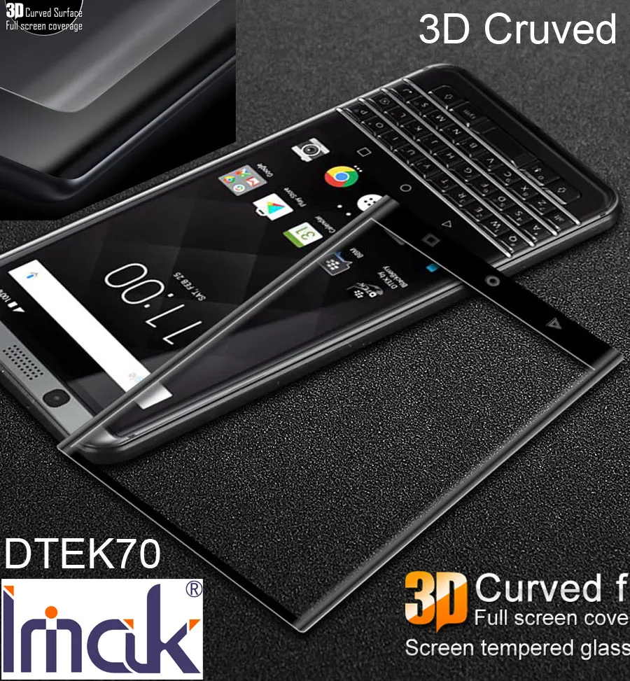 imak 3D Tempered Glass Protective For Blackberry Keyone DTEK70 Full Screen Cover Film Curved oleophobic Mercury
imak 3D Tempered Glass Protective For Blackberry Keyone DTEK70 Full Screen Cover Film Curved oleophobic Mercury