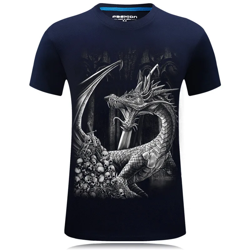 2018 high quality brand men's 3d printing T-shirt silver dragon printing men's summer T-shirt men's social shirt T-shirt M-5XL
2018 high quality brand men's 3d printing T-shirt silver dragon printing men's summer T-shirt men's social shirt T-shirt M-5XL