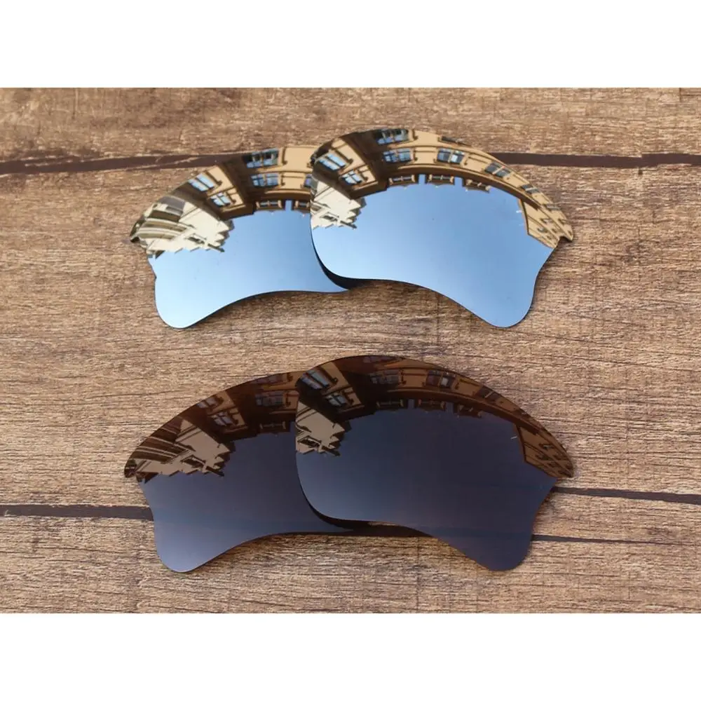 Vonxyz 2 Pairs Chrome Mirror & Bronze Brown Polarized Replacement Lenses for-Oakley Flak Jacket XLJFrame
Vonxyz 2 Pairs Chrome Mirror & Bronze Brown Polarized Replacement Lenses for-Oakley Flak Jacket XLJFrame