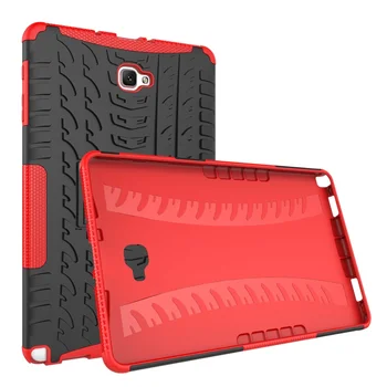 Hybrid Armor Tablet Case for Samsung Galaxy Tab A 2016 SM-P585N Kickstand Hard Back Cover with Flexible TPU Plastic Silicone
Hybrid Armor Tablet Case for Samsung Galaxy Tab A 2016 SM-P585N Kickstand Hard Back Cover with Flexible TPU Plastic Silicone