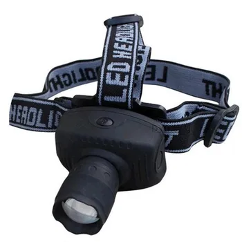 

3W 3rd Headlamp LED Headlight Flashlight Frontal Lantern Zoomable Head Torch Light Bike Riding Lamp For Camping Hunting