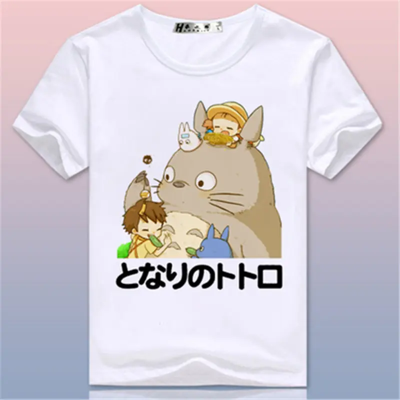 Totoro T Shirt Miyazaki Hayao Spirited Away T-shirt Anime Cartoon Cat Cute lovely Printed Gift Short Sleeve Top Tee family shirt
Totoro T Shirt Miyazaki Hayao Spirited Away T-shirt Anime Cartoon Cat Cute lovely Printed Gift Short Sleeve Top Tee family shirt