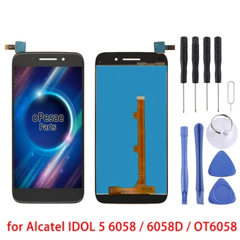 5.2 " for Alcatel LCD Screen and Digitizer Full Assembly for Alcatel IDOL 5 6058 / 6058D / OT6058
5.2 " for Alcatel LCD Screen and Digitizer Full Assembly for Alcatel IDOL 5 6058 / 6058D / OT6058