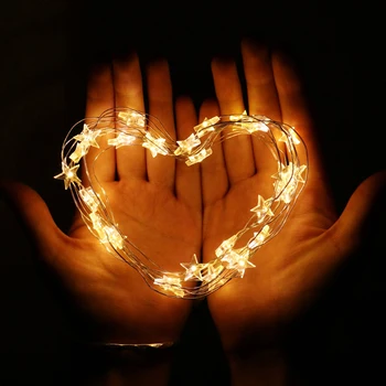 2M 3M LED Copper Wire Star string lights AA Battery Powered LED Starry Fairy lights for Christmas wedding party decoration
2M 3M LED Copper Wire Star string lights AA Battery Powered LED Starry Fairy lights for Christmas wedding party decoration