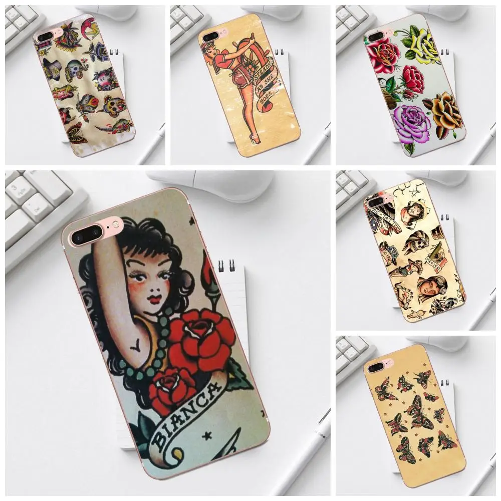For iPhone 4 4S 5 5C SE 6 6S 7 8 Plus X XS Max XR Galaxy A3 A5 J1 J3 J5 J7 2017 Soft Cases Capa Sailor Jerry Harry Styles Tattoo
For iPhone 4 4S 5 5C SE 6 6S 7 8 Plus X XS Max XR Galaxy A3 A5 J1 J3 J5 J7 2017 Soft Cases Capa Sailor Jerry Harry Styles Tattoo