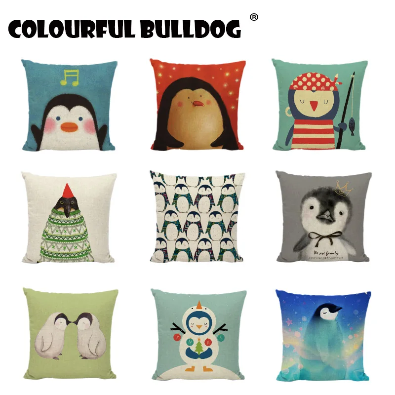 Cartoon Penguin Cushion Covers New Year Christmas Childlike Gifts Throw Pillow Cover Home Decor Sofa Farmhouse Linen Pillowcases
Cartoon Penguin Cushion Covers New Year Christmas Childlike Gifts Throw Pillow Cover Home Decor Sofa Farmhouse Linen Pillowcases