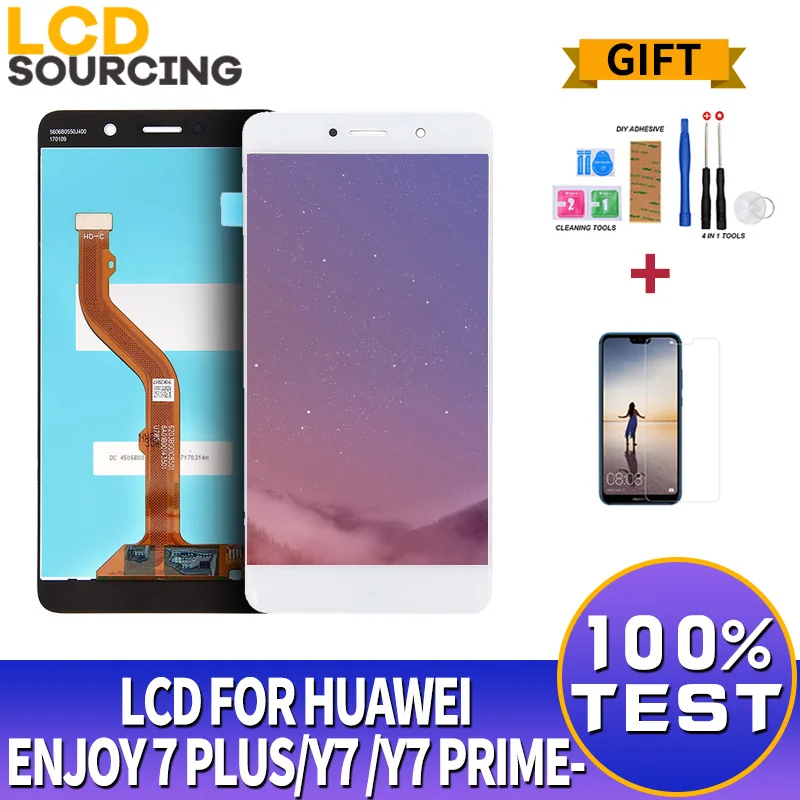 5.5 inch LCD Display For Huawei Enjoy 7 plus / Y7 2017 / Y7 Prime LCD Touch Screen with Frame Digiziter Aseembly Replacement
5.5 inch LCD Display For Huawei Enjoy 7 plus / Y7 2017 / Y7 Prime LCD Touch Screen with Frame Digiziter Aseembly Replacement
