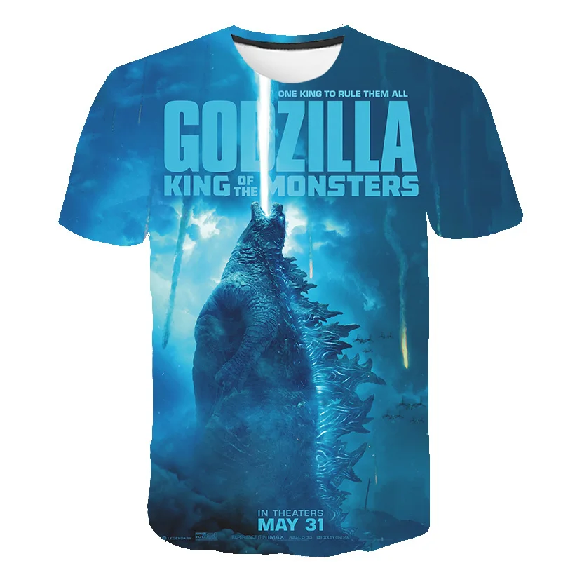 New arrive movie Godzilla:King of the Monst t shirt men women 3D print fashion tshirt short sleeve streetwear casual summer tops
New arrive movie Godzilla:King of the Monst t shirt men women 3D print fashion tshirt short sleeve streetwear casual summer tops