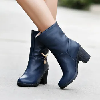 Vogue Women Boots Nice Winter High Heel Boots Platform Warm Fashion Female Casual Shoes Leather Boots Botas Mujer
Vogue Women Boots Nice Winter High Heel Boots Platform Warm Fashion Female Casual Shoes Leather Boots Botas Mujer