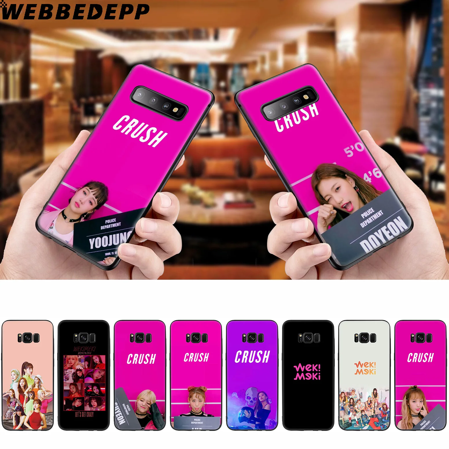 WEBBEDEPP Weki Meki Band K Pop Soft Case for Samsung Galaxy S10 S10e S9 S8 Plus S7 S6 Edge S9 Plus & J6 2018 Note 10 Plus 9 8
WEBBEDEPP Weki Meki Band K Pop Soft Case for Samsung Galaxy S10 S10e S9 S8 Plus S7 S6 Edge S9 Plus & J6 2018 Note 10 Plus 9 8