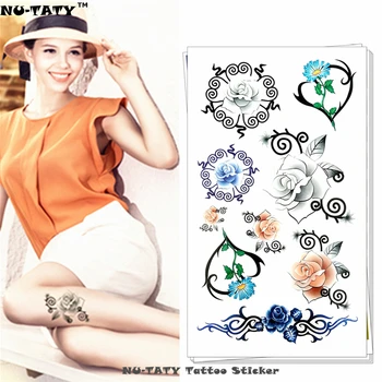 Nu-TATY Sexy flower Temporary Tattoo Body Art Arm Flash Tattoo Stickers 17*10cm Waterproof Fake Henna Painless Tattoo Sticker
Nu-TATY Sexy flower Temporary Tattoo Body Art Arm Flash Tattoo Stickers 17*10cm Waterproof Fake Henna Painless Tattoo Sticker