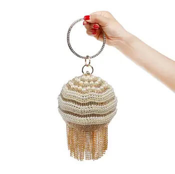 Crystal Beading Evening Bags Tassel Rhinestones Clutch Two Side Diamonds Wedding Handbags Chain Shoulder Messenger Bag YM1129
Crystal Beading Evening Bags Tassel Rhinestones Clutch Two Side Diamonds Wedding Handbags Chain Shoulder Messenger Bag YM1129