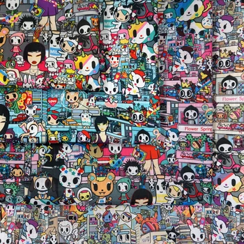 145*90cm Japanese cartoon girl animal waterproof Oxford cloth for patchwork PVC DIY Sewing Tablecloth bag raincoat
145*90cm Japanese cartoon girl animal waterproof Oxford cloth for patchwork PVC DIY Sewing Tablecloth bag raincoat