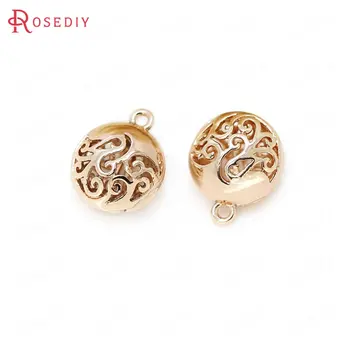 10PCS 12x14MM 24K Champagne Gold Color Brass Hollow Oblate Curled Pattern Charms Pendants High Quality Jewelry Accessories
10PCS 12x14MM 24K Champagne Gold Color Brass Hollow Oblate Curled Pattern Charms Pendants High Quality Jewelry Accessories