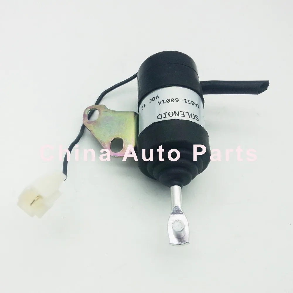 Fuel Shut Off Solenoid 16851-60010 16851-60012 16851-60014 For Kubota B7410D BX1500D BX1800D BX1830D BX2230D
Fuel Shut Off Solenoid 16851-60010 16851-60012 16851-60014 For Kubota B7410D BX1500D BX1800D BX1830D BX2230D