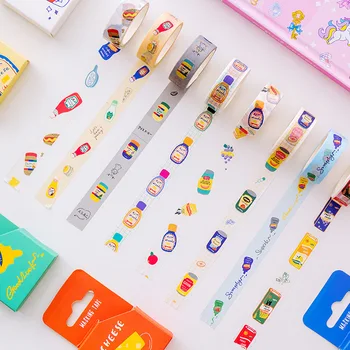 1.5cm*5m Creative cartoon drinks Washi Tape Adhesive Tape DIY Scrapbooking Sticker Label Masking Tape
1.5cm*5m Creative cartoon drinks Washi Tape Adhesive Tape DIY Scrapbooking Sticker Label Masking Tape