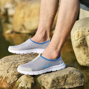 Spring Summer Youth Men Shoes Comfortable Lightweight Male Casual Shoes Mesh Breathable Loafers Slip-on Footwear Lazy Footwear
Spring Summer Youth Men Shoes Comfortable Lightweight Male Casual Shoes Mesh Breathable Loafers Slip-on Footwear Lazy Footwear