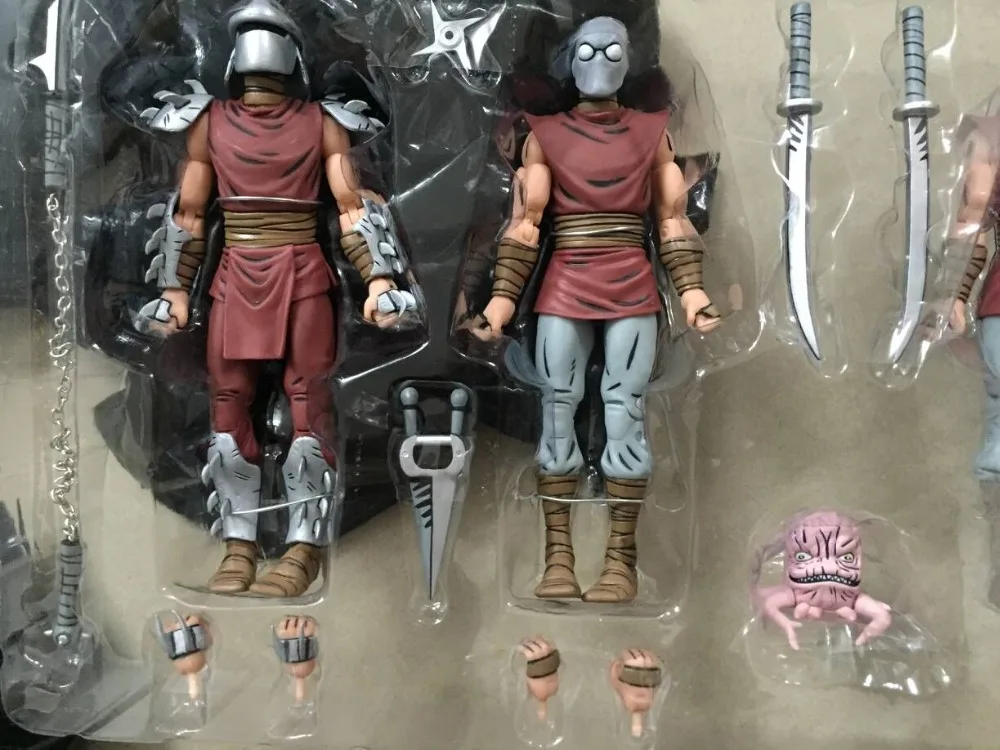 ORIGINAL SDCC NYCC foot The Shredder Raphael Leonardo PVC Action Figure Collectible Model Toy 10cm WIHT IN BOX
ORIGINAL SDCC NYCC foot The Shredder Raphael Leonardo PVC Action Figure Collectible Model Toy 10cm WIHT IN BOX